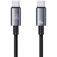 Kabel USB-C do Szybkiego Ładowania 60W, 0,25m - USAMS US-SJ678