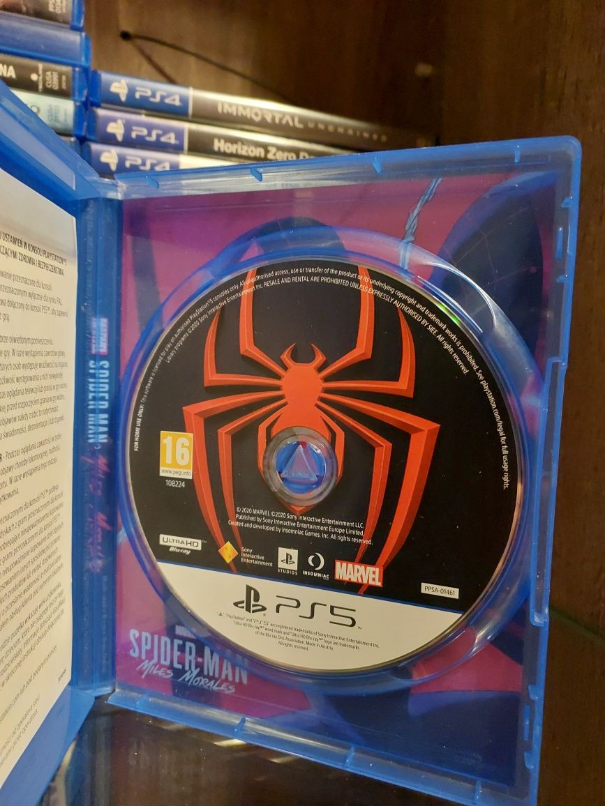 Spiderman Miles Morales na Playstation 5 Ps5