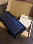 Повербанк с солнечной батареей 24000mah