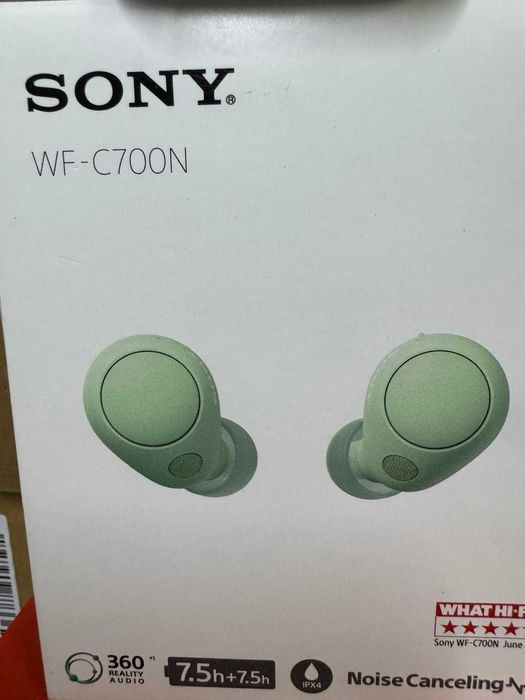 Навушники TWS Sony WF-C700N Sage Green Нові!