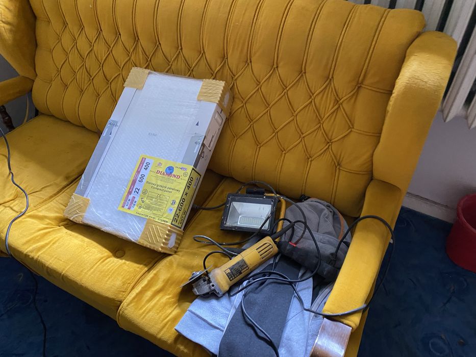 sofa rozkładana i 2 fotele - komplet wypoczynkowy