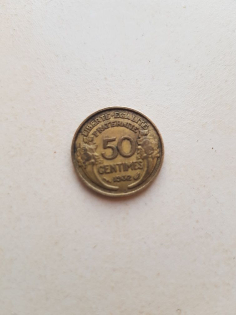 50 Centimes moneta