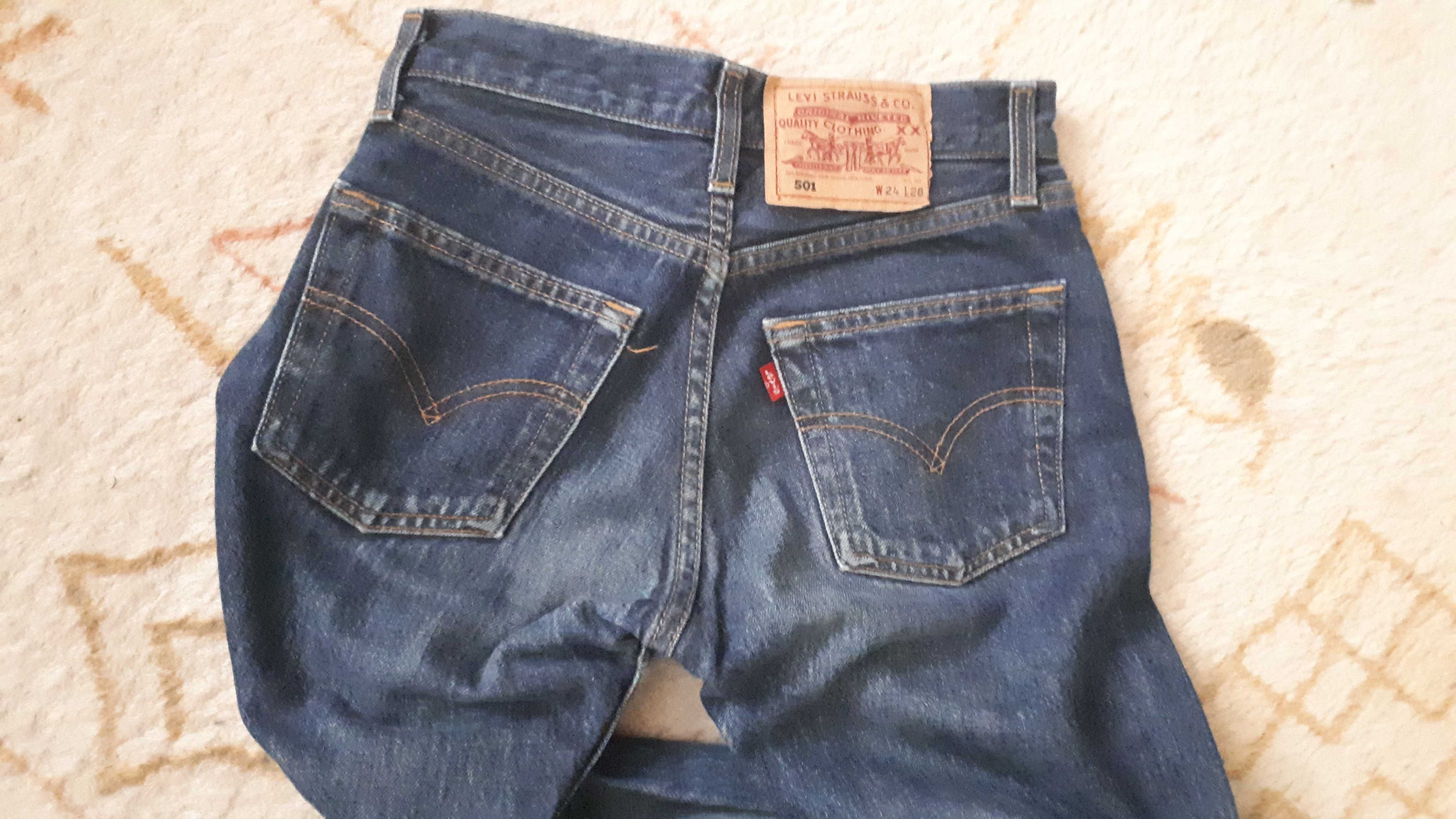 Джинсы LEVIS (w 24 l 28) на возраст 10-12 лет