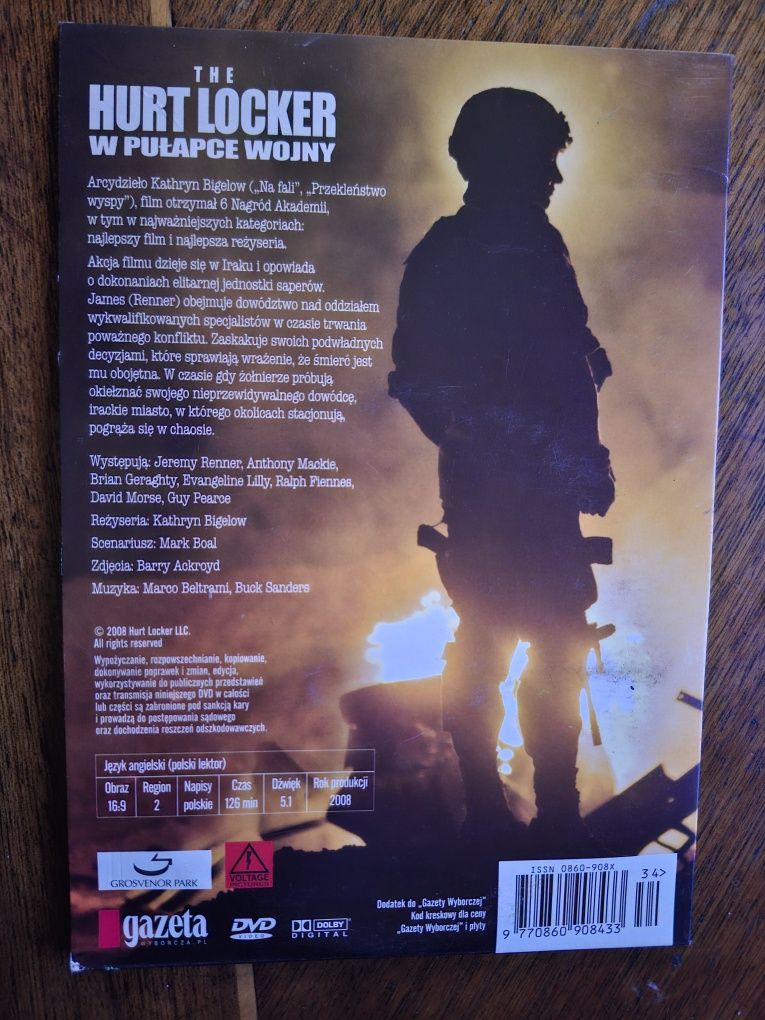 DVD The Hurt Locker 2008 Gazeta / Napisy PL