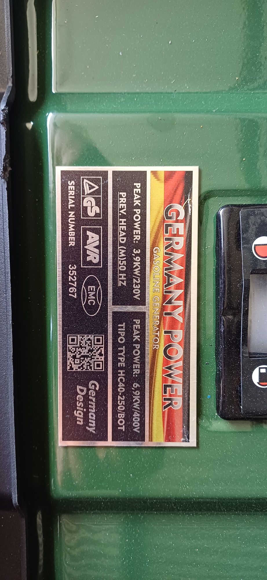 Agregat prądotwórczy Mockern ckr 226M 6.9 KW
