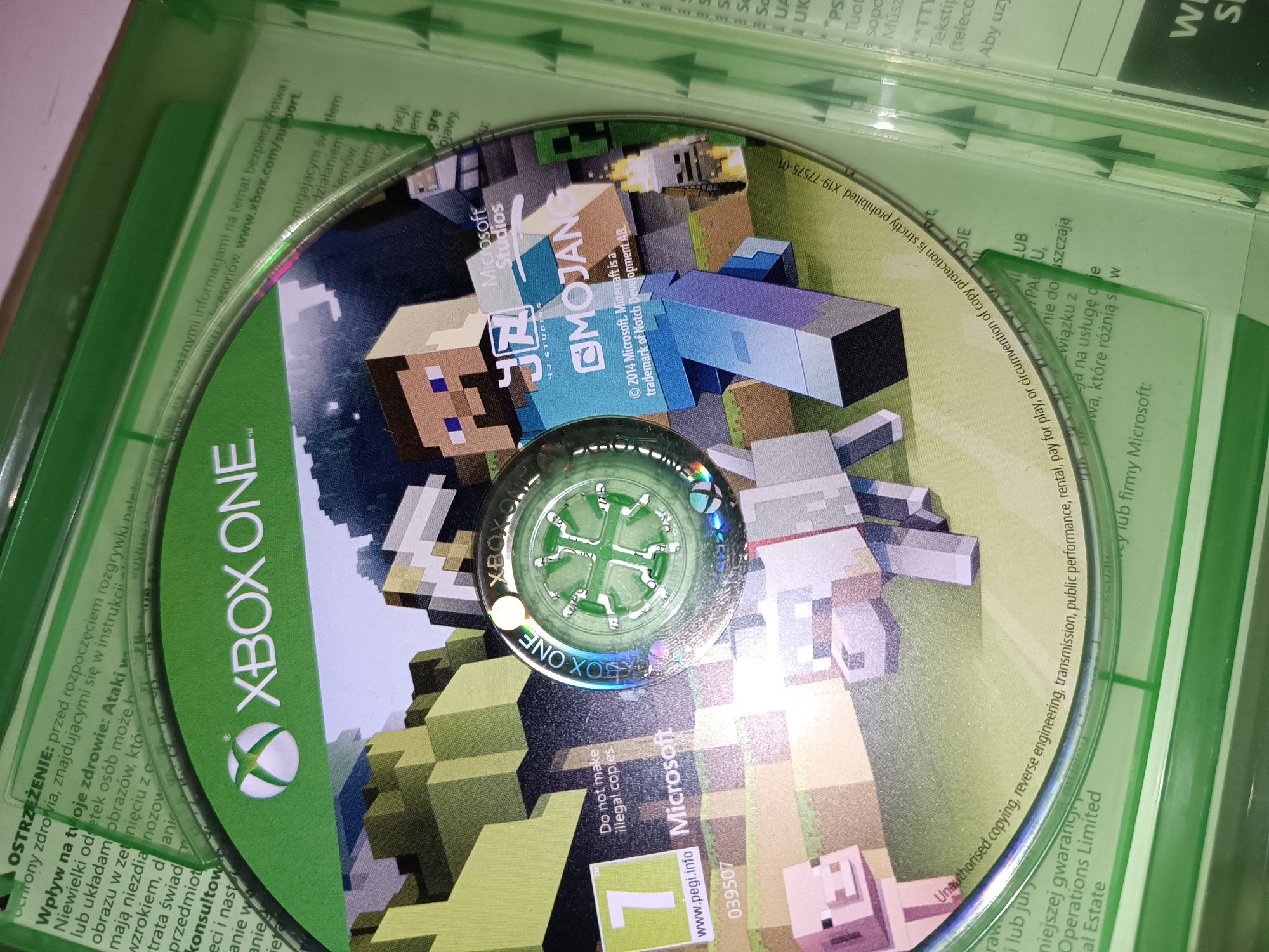 Płyta Minecraft na xbox one