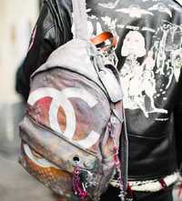Plecak Chanel Grafitti