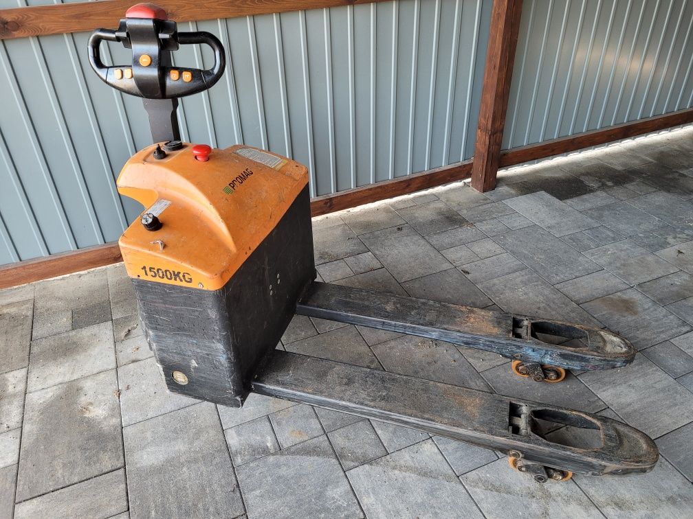 Wozek paletowy elektryk promag paleciak elektryczny