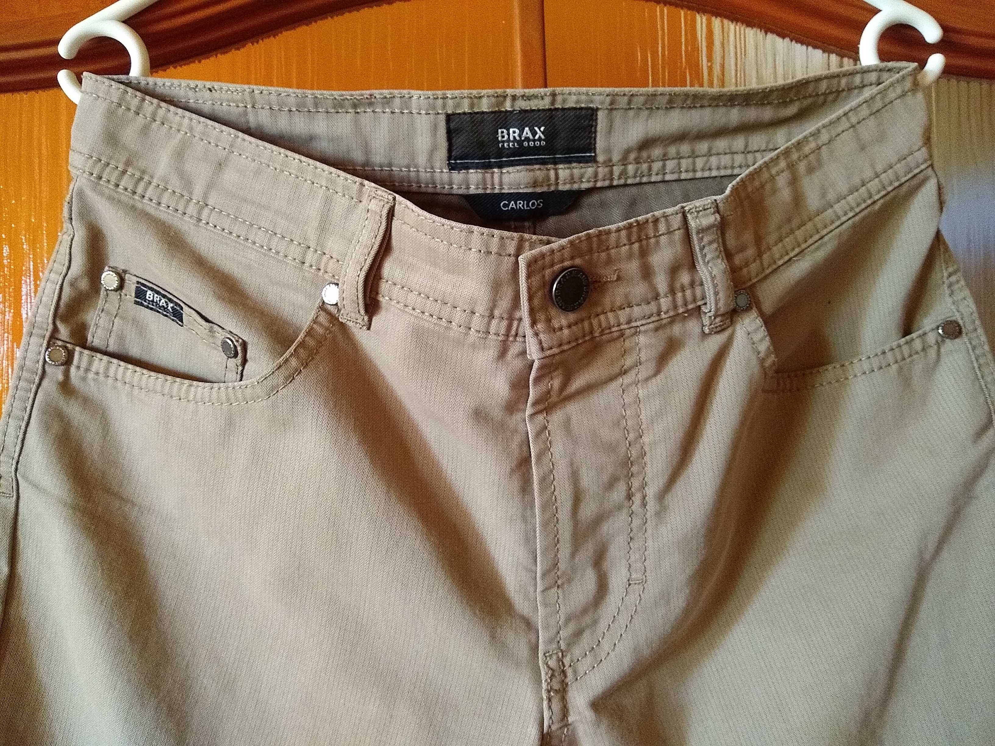 BRAX  Męskie spodnie, 100% Bawełna, Roz. M, Pas 84 cm, Dł. 103 cm