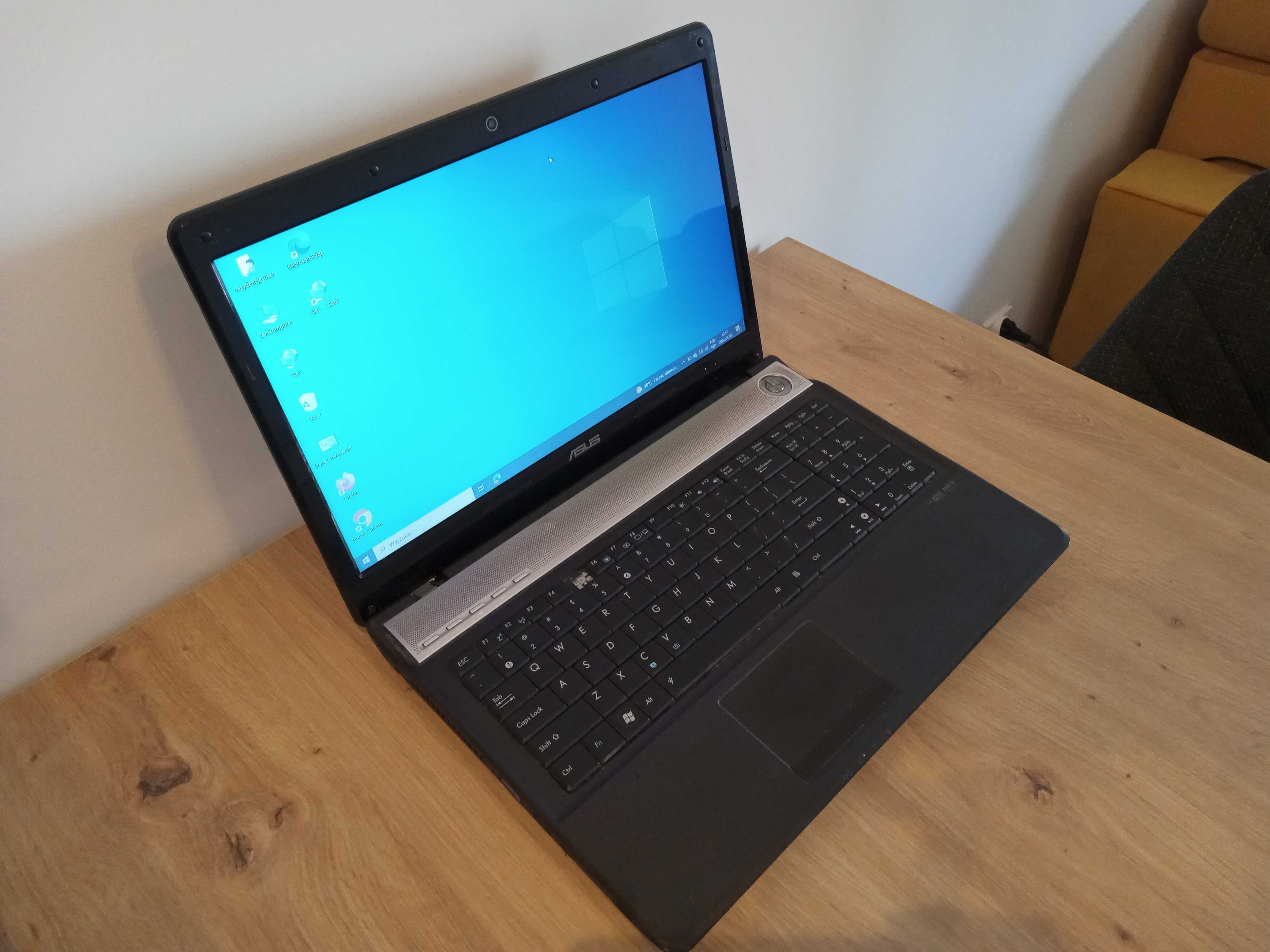 Laptop Asus N61VG, 100% sprawny, Dysk SSD, 4GB RAM