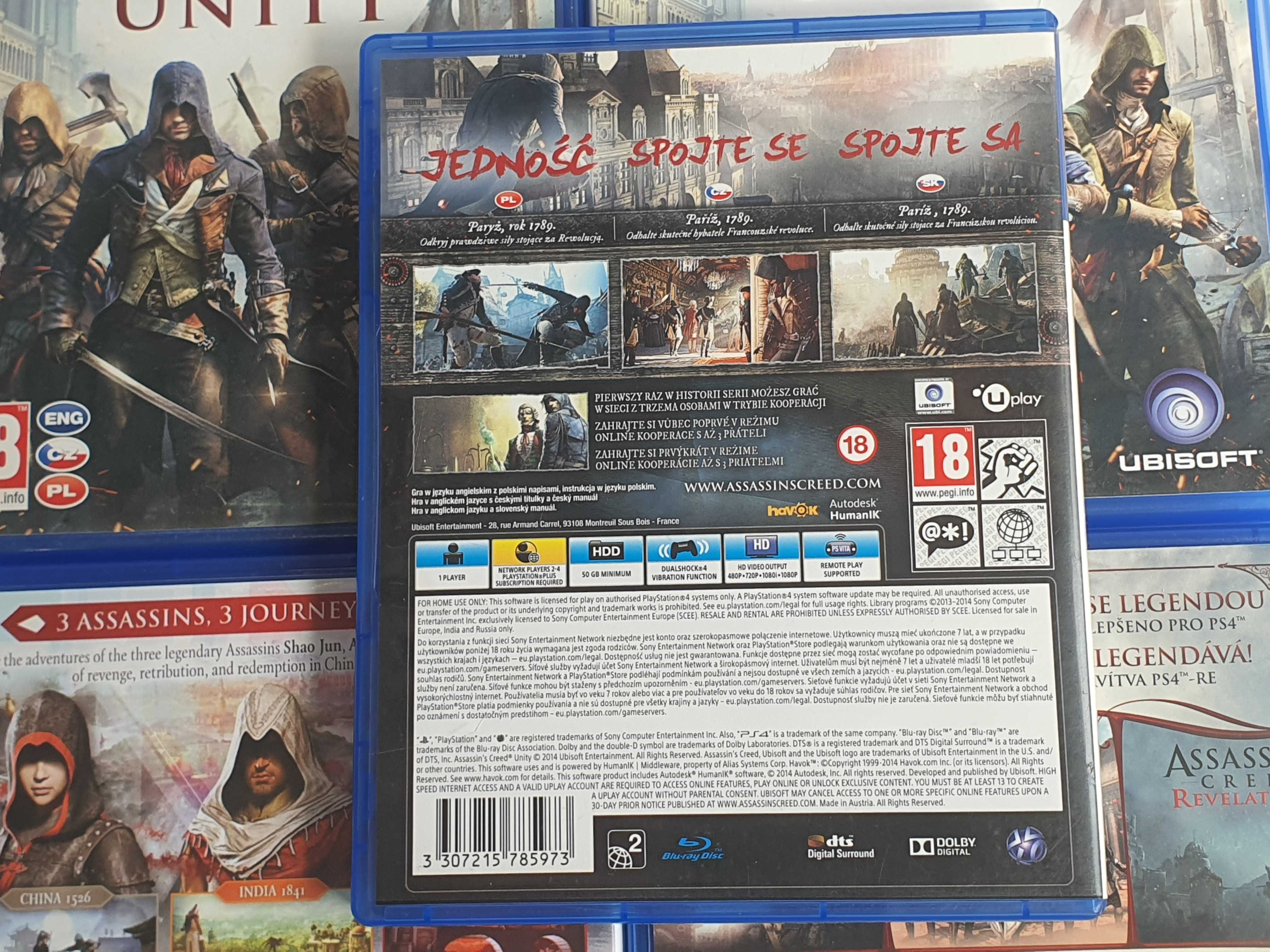 Assassins Creed UNITY PS4 PS5 Sklep Zamiana