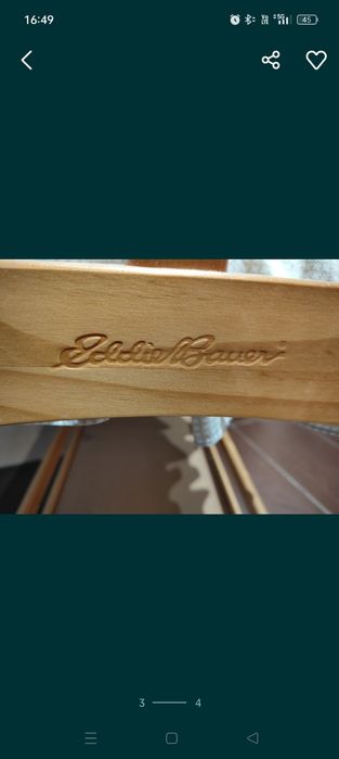 Kołyska Eddie Bauer muzyczna kołyska