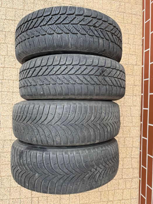 Felgi stalowe 5x108 + Opony Zimowe 195/65 R15" Ford Focus II MK2 04-11