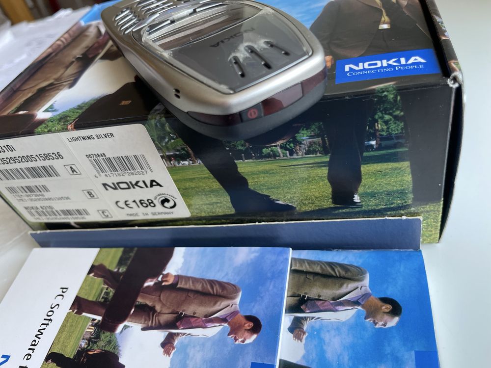Nokia 6310i Oryginał.   Fabrycznie nowy komplet srebna