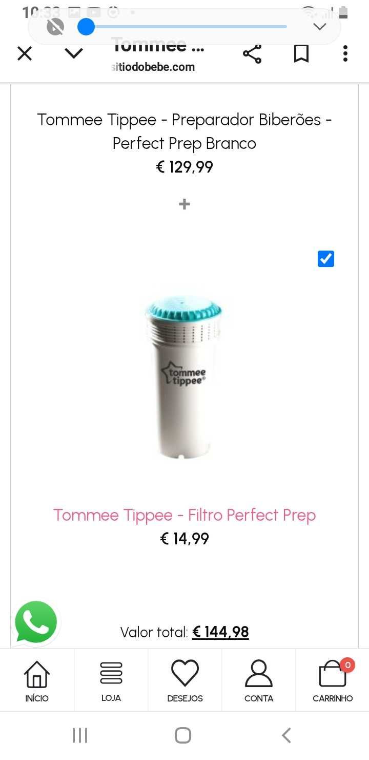 TOMMEE TIPPEE preparador de biberão como novo