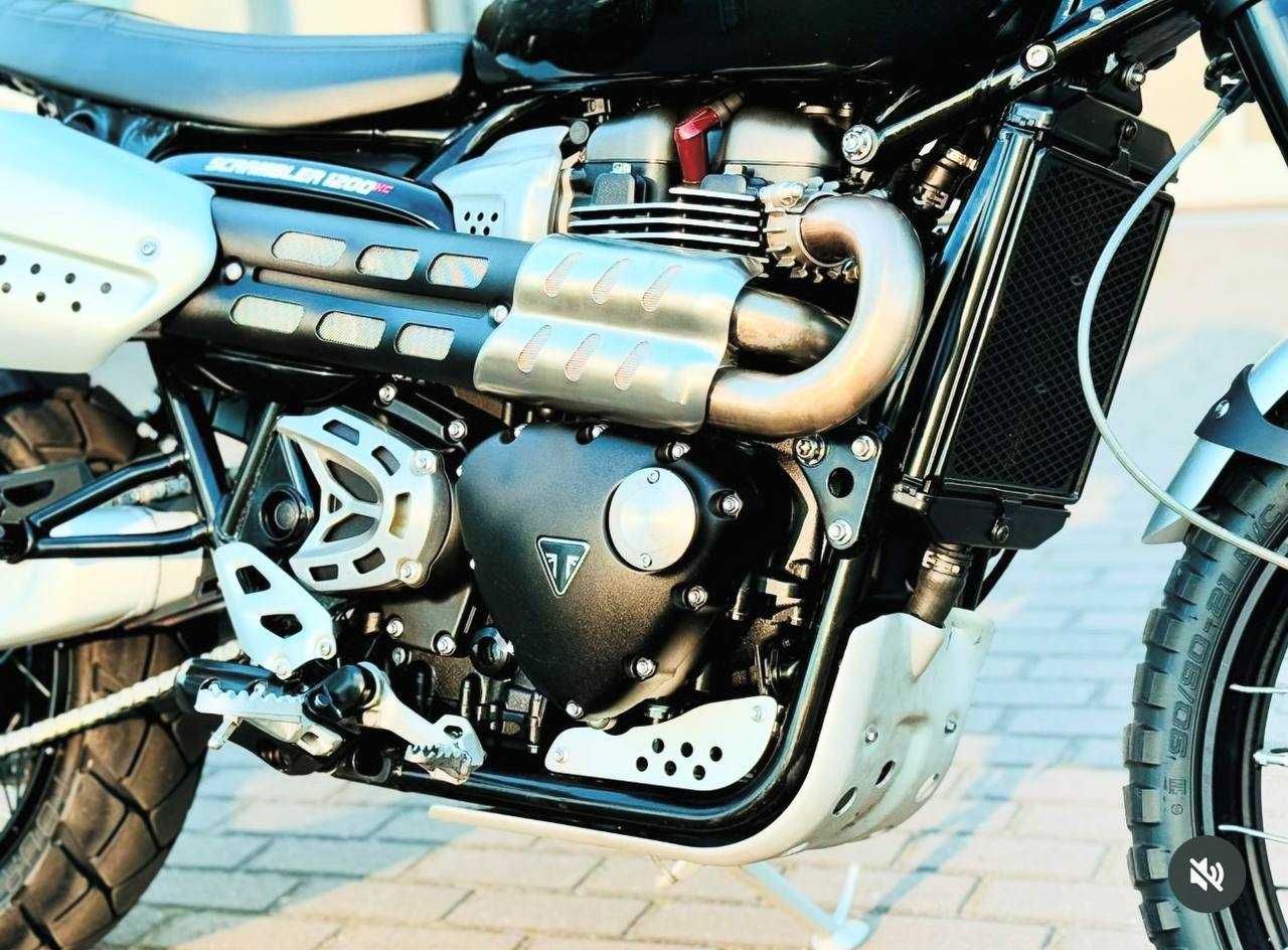 Мотоцикл Triumph Scrambler 1200сс 2019 рік 1836 км