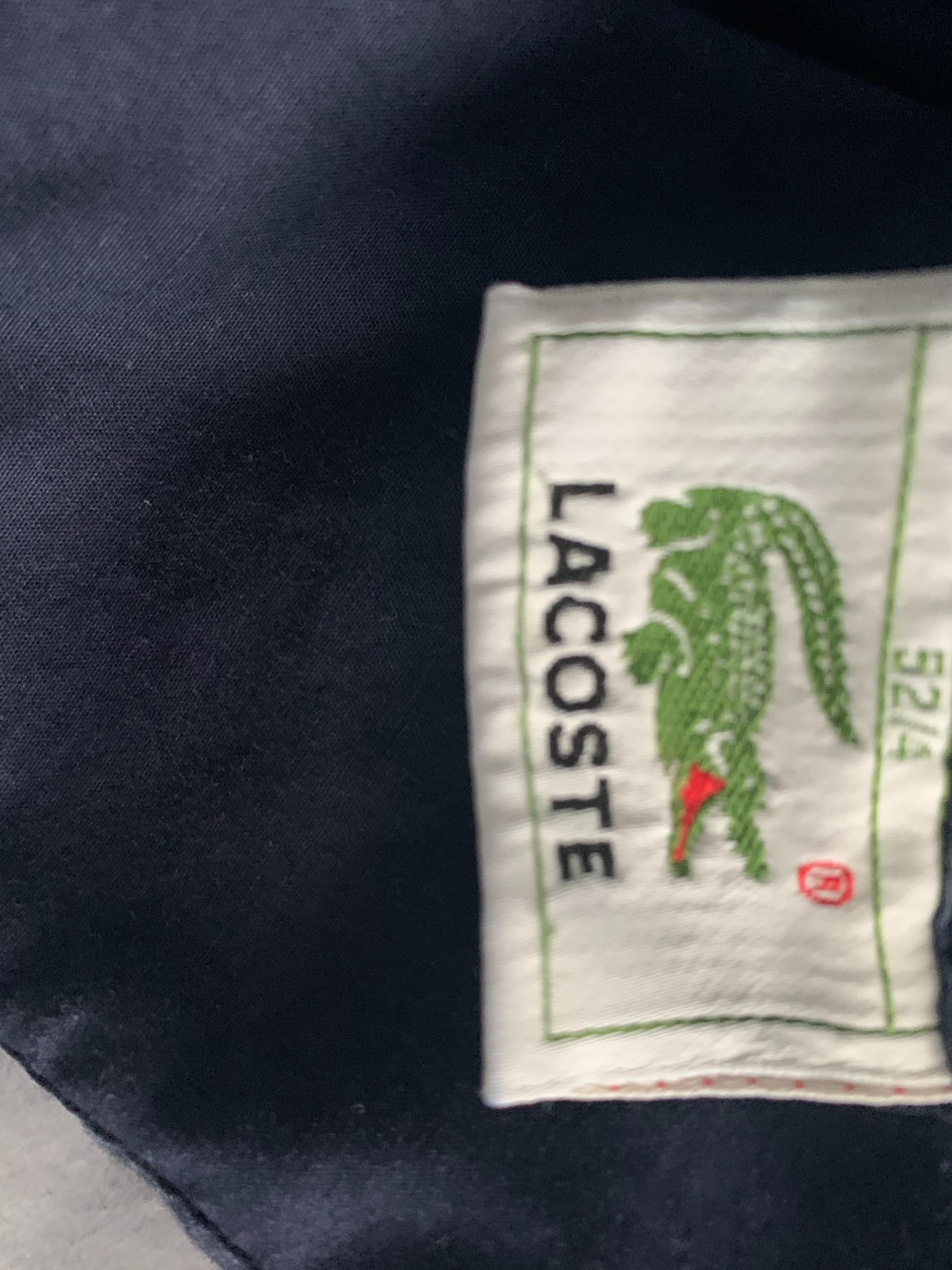 Lacoste bomberka dwustronna vintage