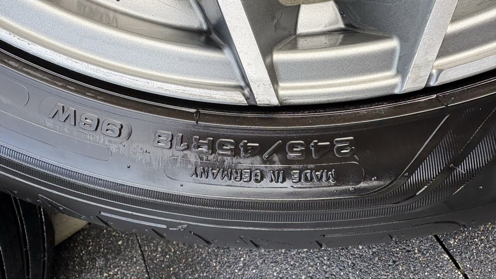 Koła letnie 18 5*112 Opony 245 45 r18 Goodyear 2023r Nowe