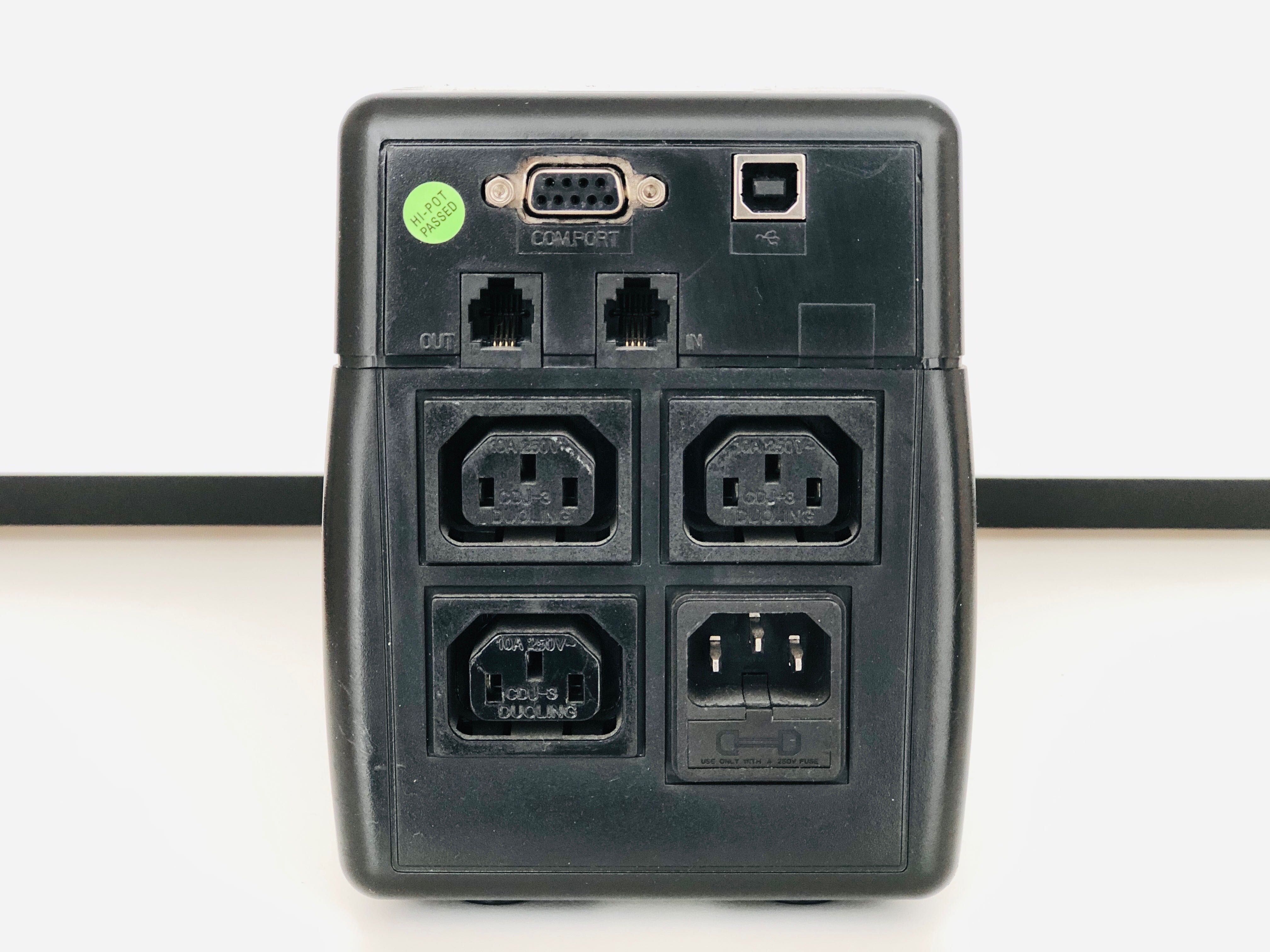 Mustek PoweMust 400 USB UPS 220-230V 2.3A/1.7A zasilacz awaryjny