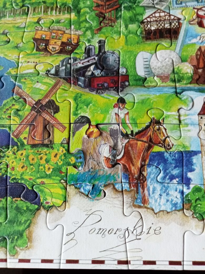 Puzzle używane 100 elementów