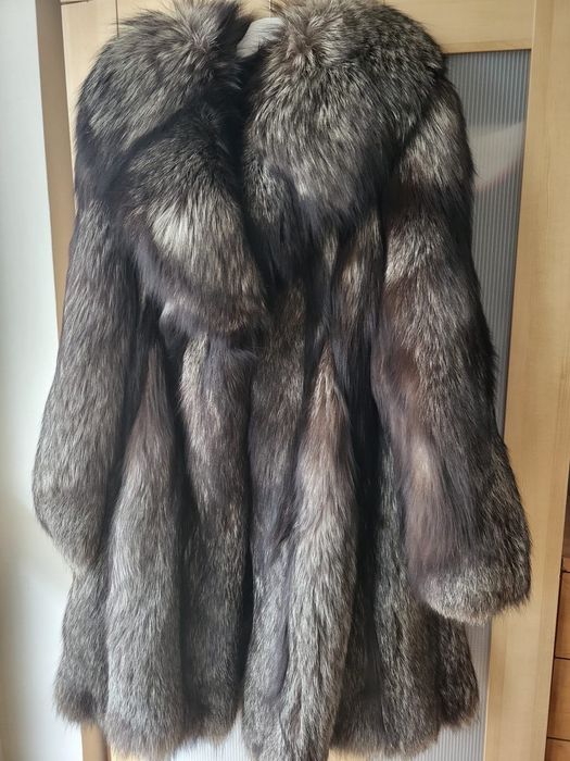 Piękne futro z lisa rozmiar XL