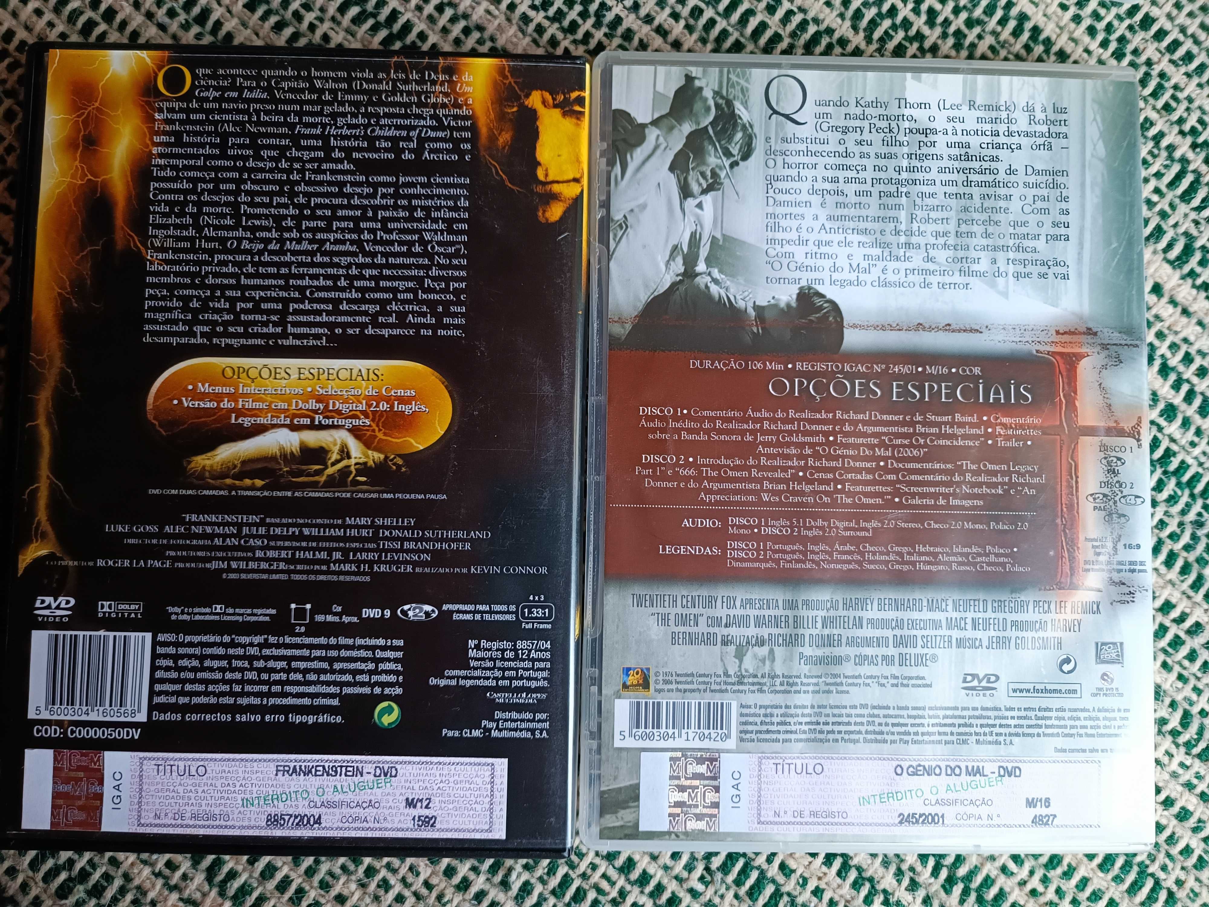DVD Cinema Clássico Horror