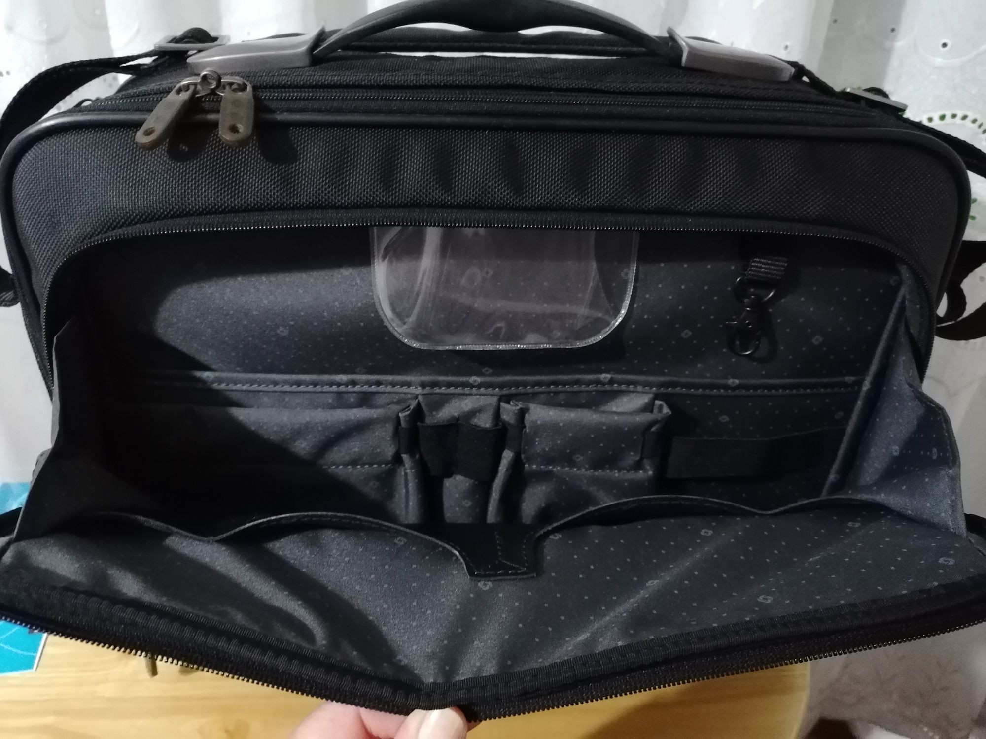 Mala da Sansonite para transporte computador portátil
