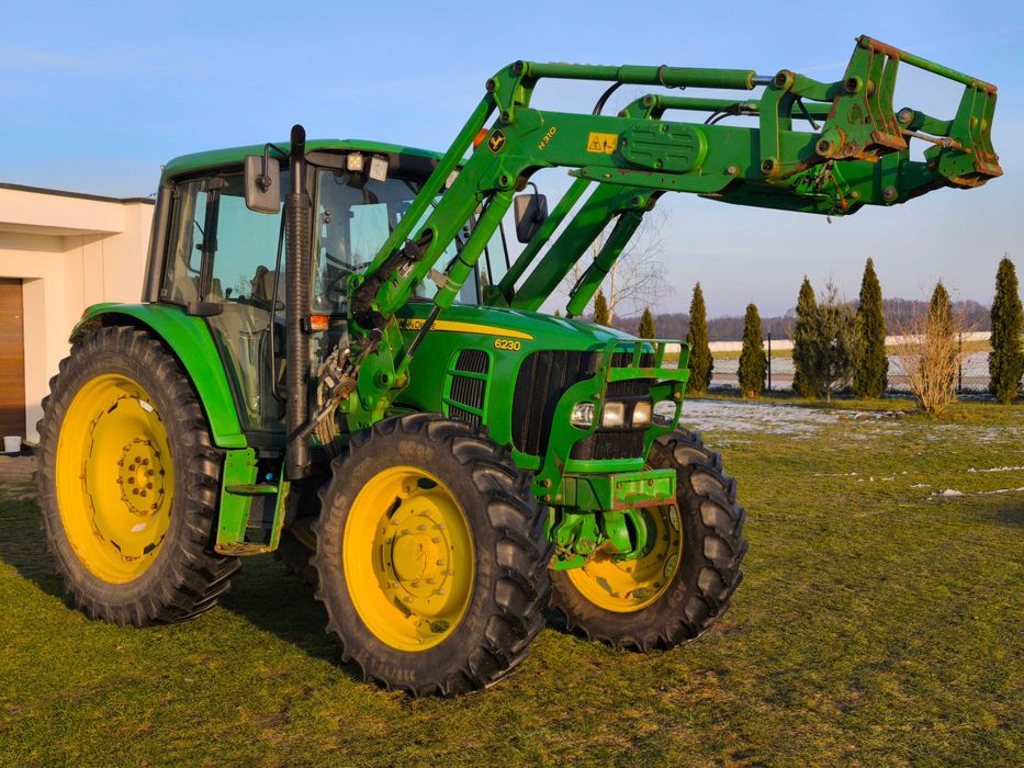 John Deere 6230, TLS, 2012r, Ładowacz, wąskie koła,