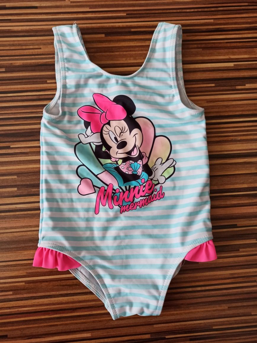 Strój kąpielowy dla dziewczynki Minnie rozmiar 86 stan idealny