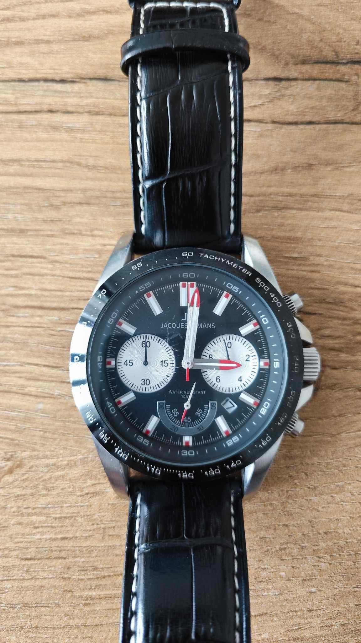 Zegarek Jacques Lemans Czarny 1-1756