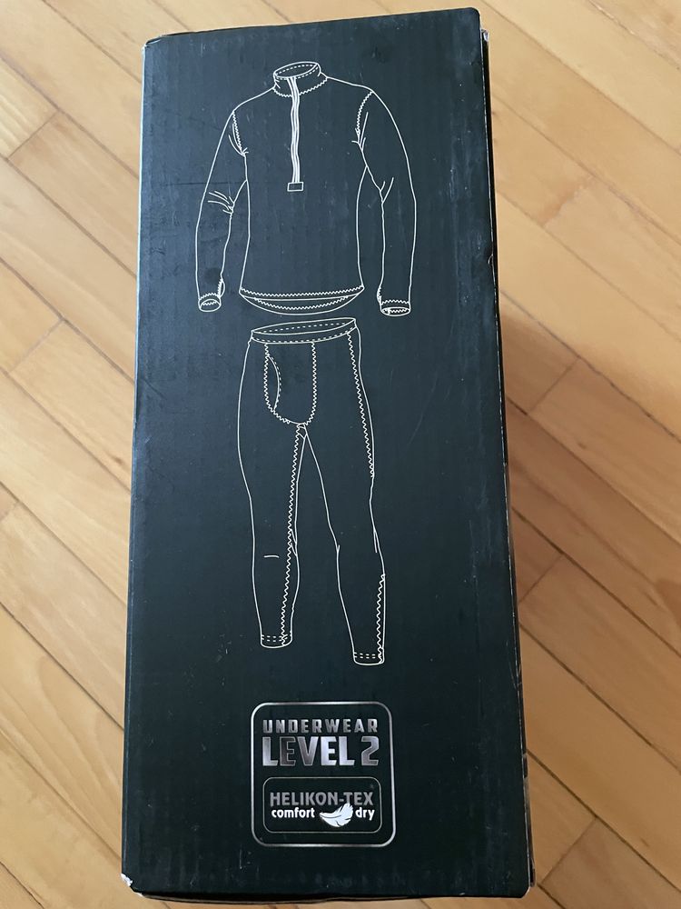 Термобілизна Helicon Level 2, чорний колір