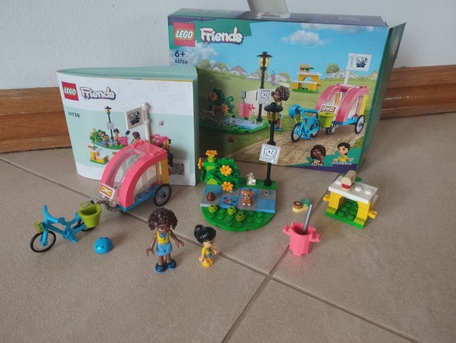 LEGO friends rower do ratowania psów