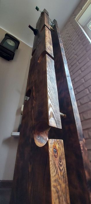 Barek stojak regał na wino loft styl