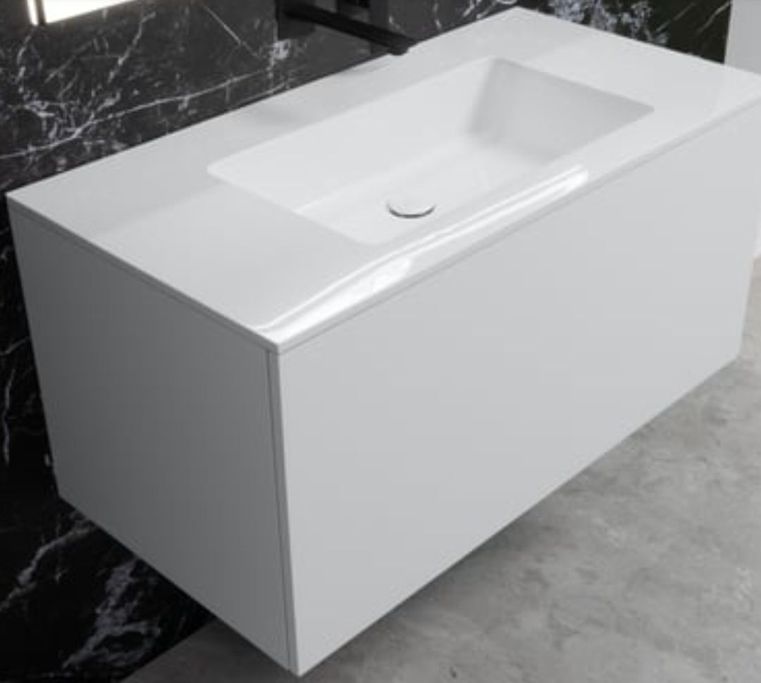 Nowa umywalka 100 cm z blatem