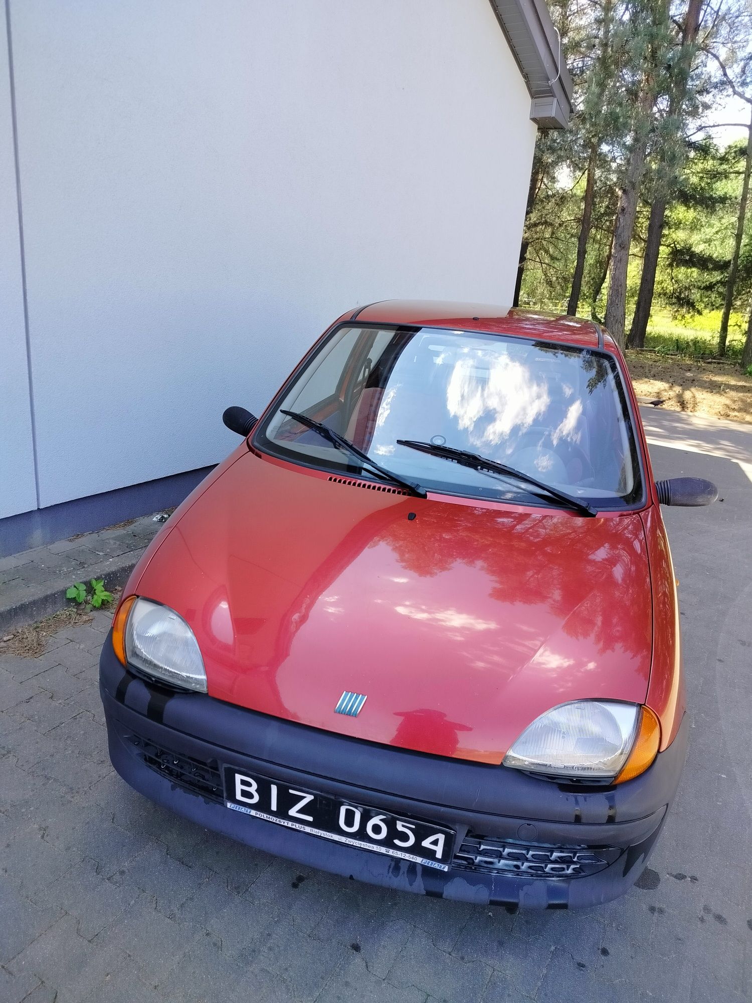 Fiat Seicento niski przebieg,  ubezpieczenie i przegląd 02.2026