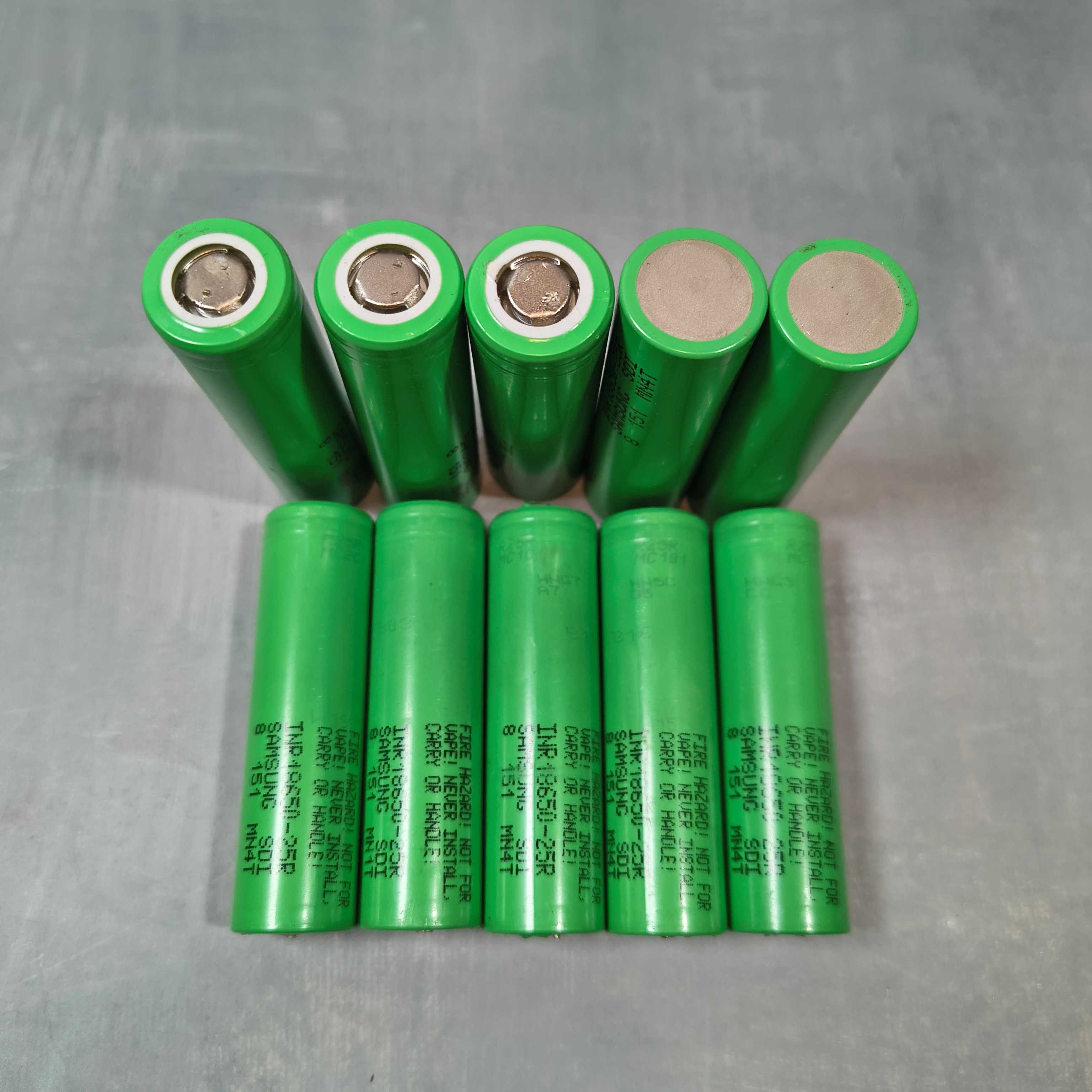 18650 аккумулятор высокотоковый Samsung 25R 20А/2500mah/12mOm демонтир