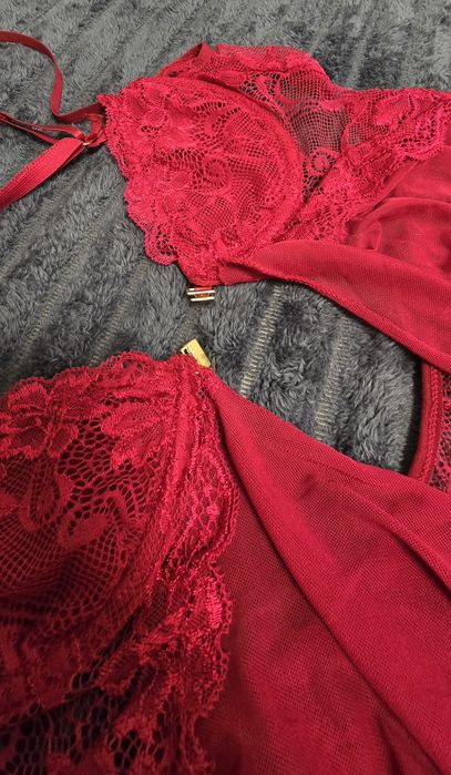 Комплект білизни (комбінація + стрінги)