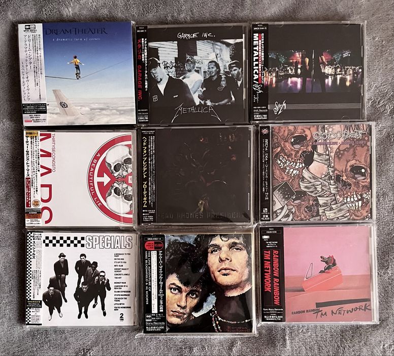 CD Japan Dream Theater Metallica 30 Second to Mars Specials Cocobat