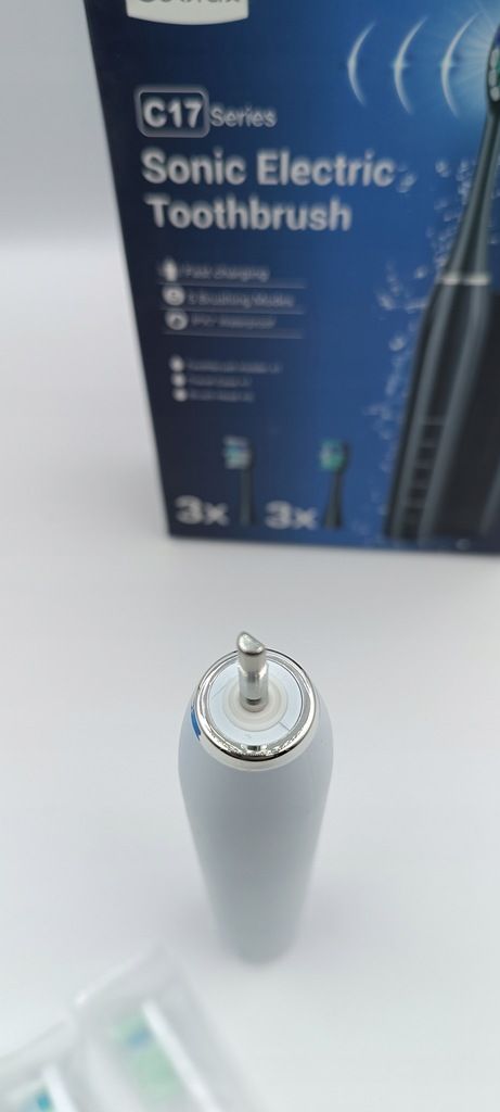SONIC Szczoteczka elektryczna z 5 końcówek , Niebieska