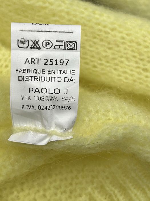 Свитер махер+шерсть, оверсайз, Италия, 38-50 размер