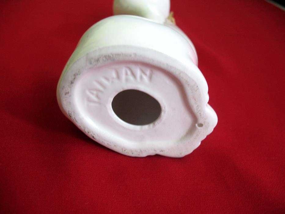 Kot - kotek w kropeczki - stara figurka porcelana - 18,5 x 7 x 5 cm