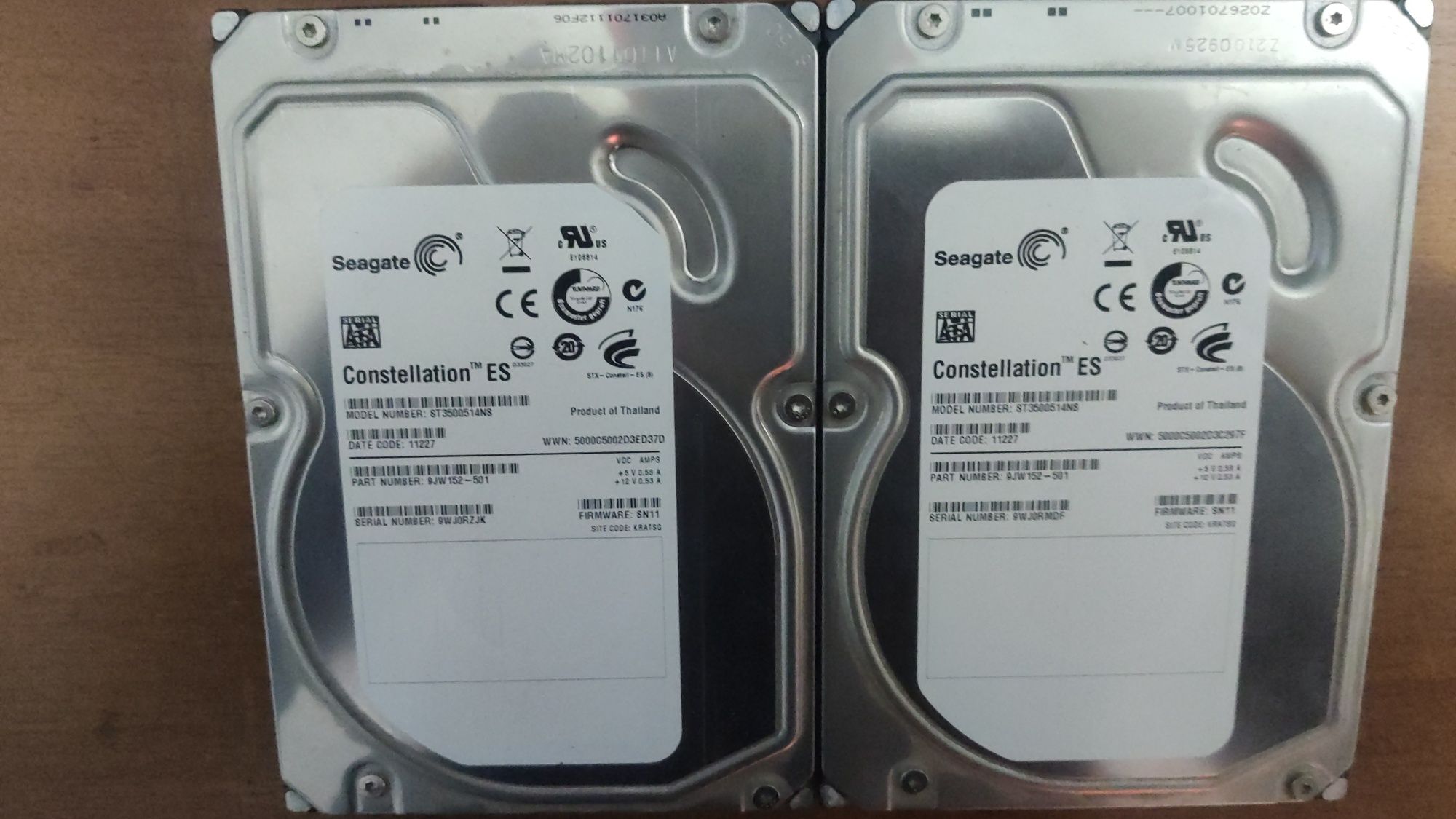 Seagate constellation es 500gb