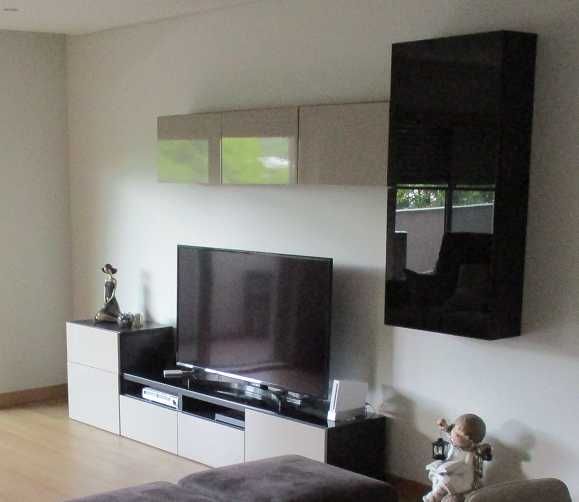 Conjunto de móveis Tv (Ikea Besta)