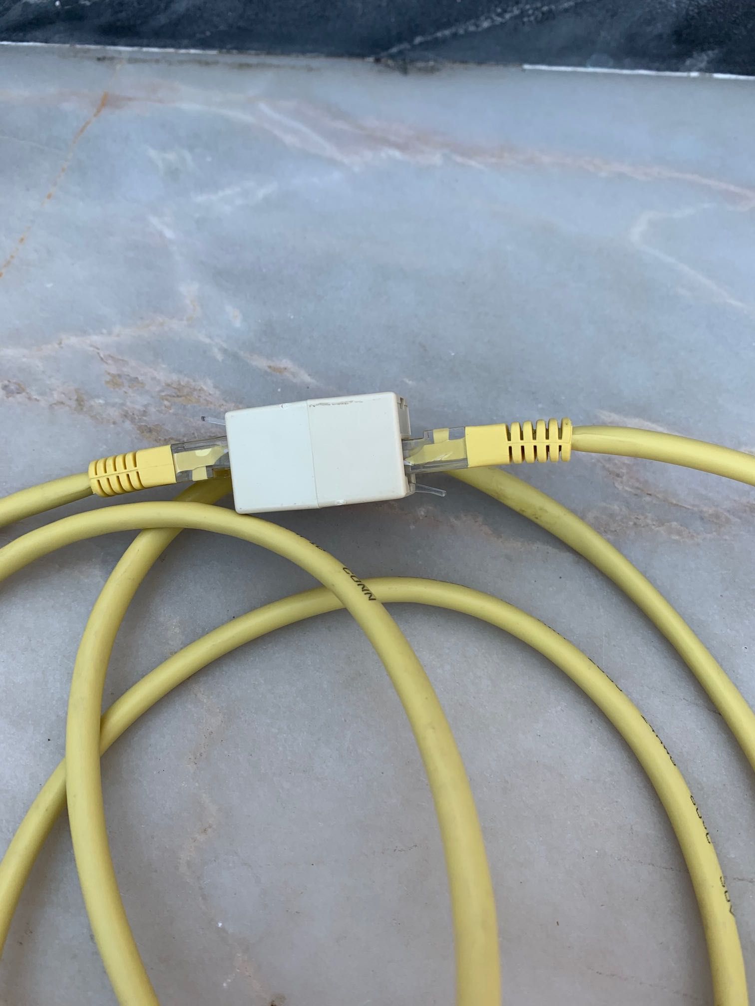 Ethernet RJ45 4 acopladores união emenda macho macho