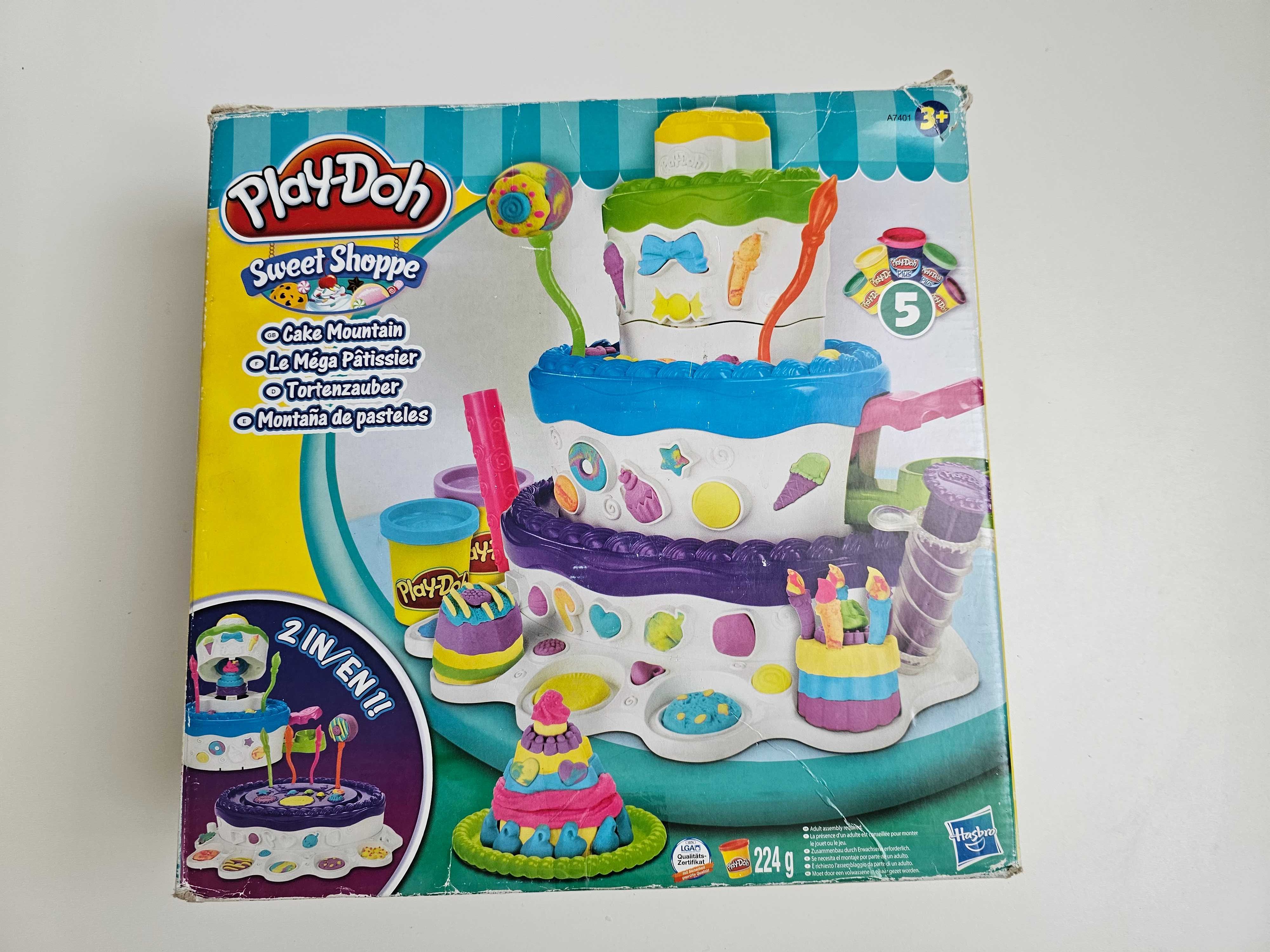 Zestaw tort urodzinowy Play Doh sweet shop ciastolina