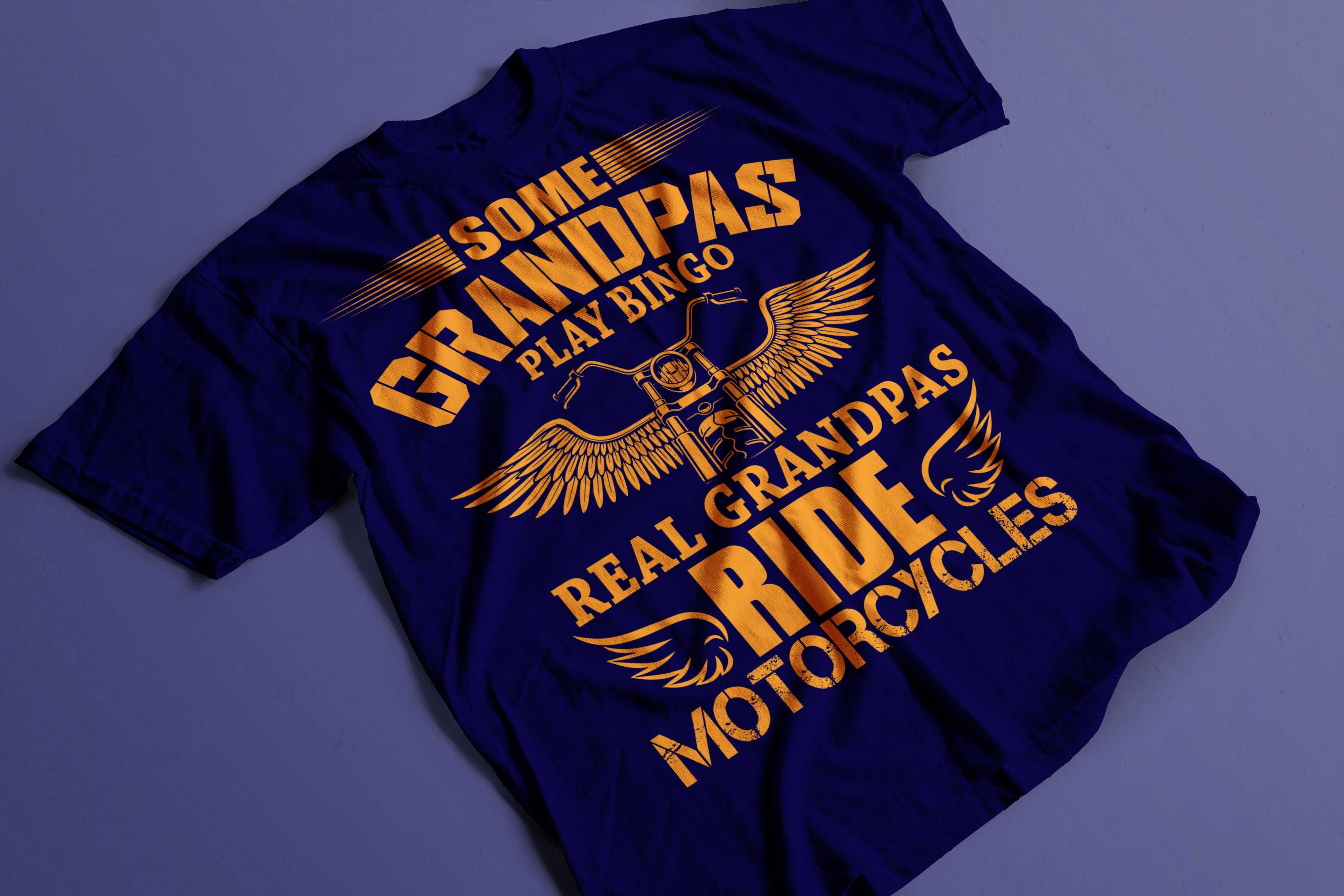 T-shirt Avô Motard