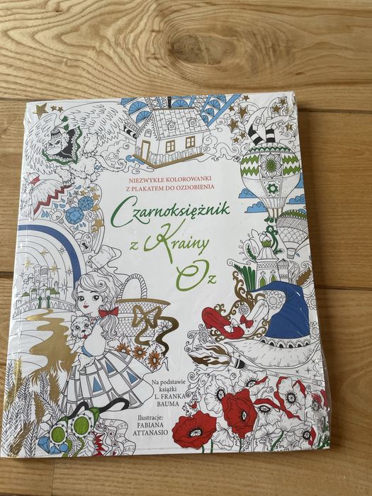 Kolorowanka nowa czarnoksiężnik z Oz