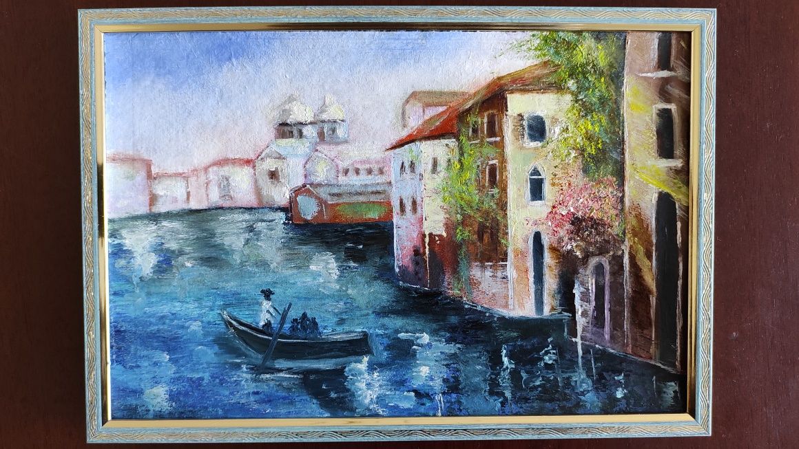 Картина, полотно, Венеція, Італія, полотно олією, картина маслом