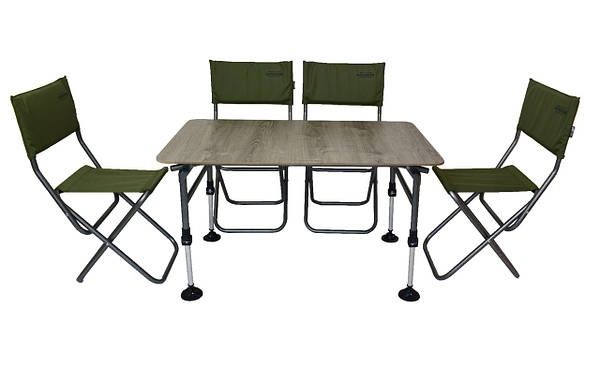 Набор раскладной мебели для пикника стол стулья Novator SET-2 чехол