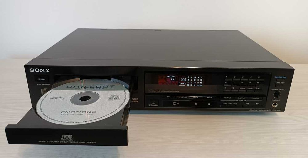 Odtwarzacz CD Sony CDP-490